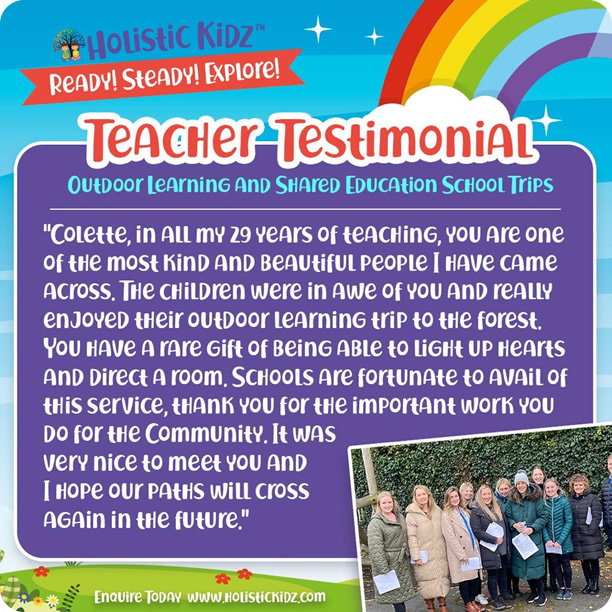 Teacher testimonial